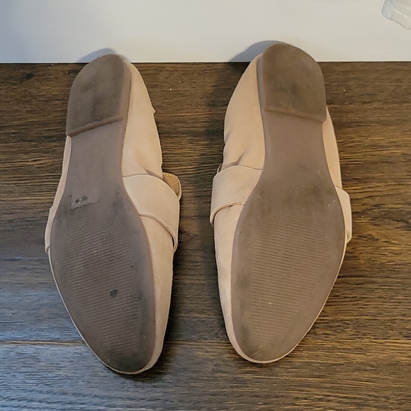 Nude suede flats - Picture 4 of 6